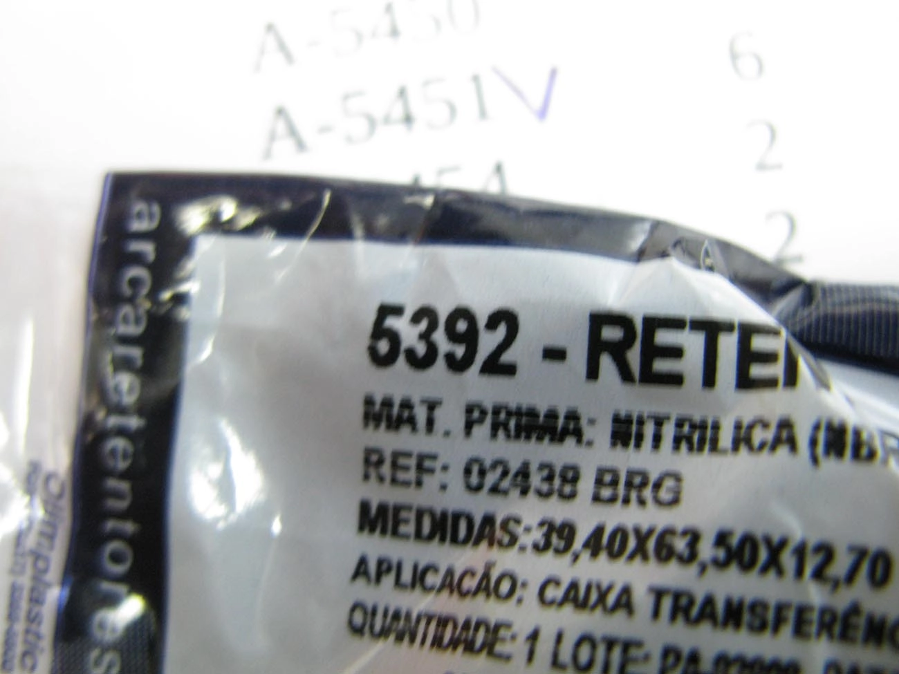 RETENTOR LATERAL DA REDUZIDA CÂMBIO - WILLYS F-75/JEEP/RURAL 4X4 - REDUÇÃO
