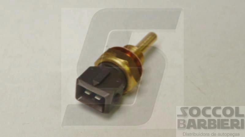 PLUG ELETRÔNICO/SENSOR ÁGUA GM NOVO CORSA/MERIVA/MONTANA 1.8 8V - 02/ - FIAT 1.8 MOTOR GM MARROM