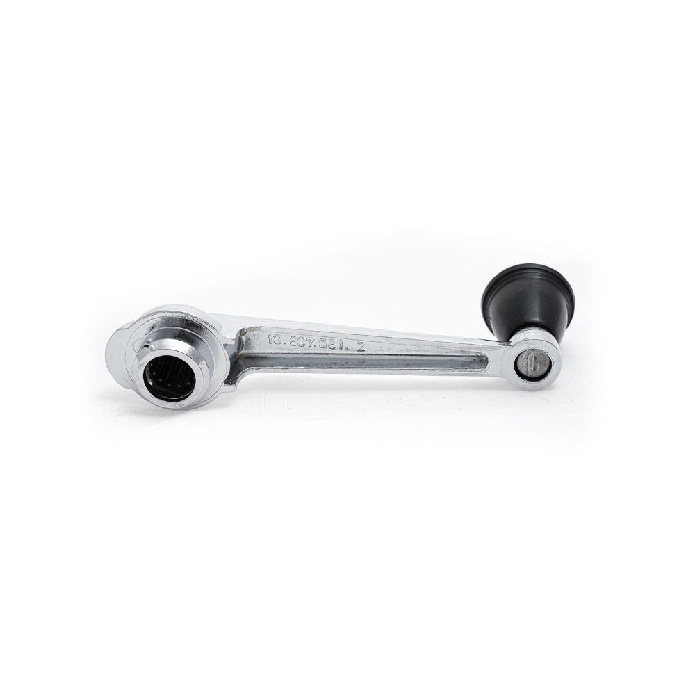 MANIVELA VIDRO VW FUSCA 1200/1300 /70 - BOTAO PRETO METAL