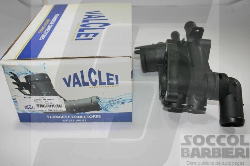 CAVALETE DISTRIBUIÇÃO ÁGUA OU CARCAÇA VÁLVULA TERMOSTÁTICA PLÁSTICA CARCACA VALVULA TERMOSTATICA PLASTICA VW GOL/PARATI 1.0 02/ POLO/GOLF NOVO GOL/SAVEIRO 08/