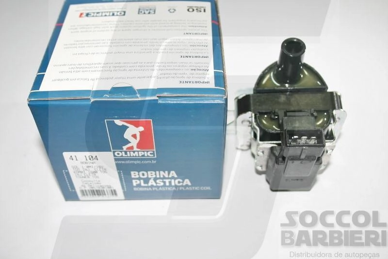 BOBINA DE IGNIÇÃO 3 PINOS VW GOL/PARATI 1.0 MI 97/ - KOMBI MI 97/ - 3 PINOS