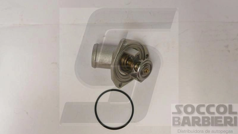 VÁLVULA TERMOSTÁTICA COM FLANGE ALUMÍNIO GM S-10/BLAZER 2.2/2.4 1995/