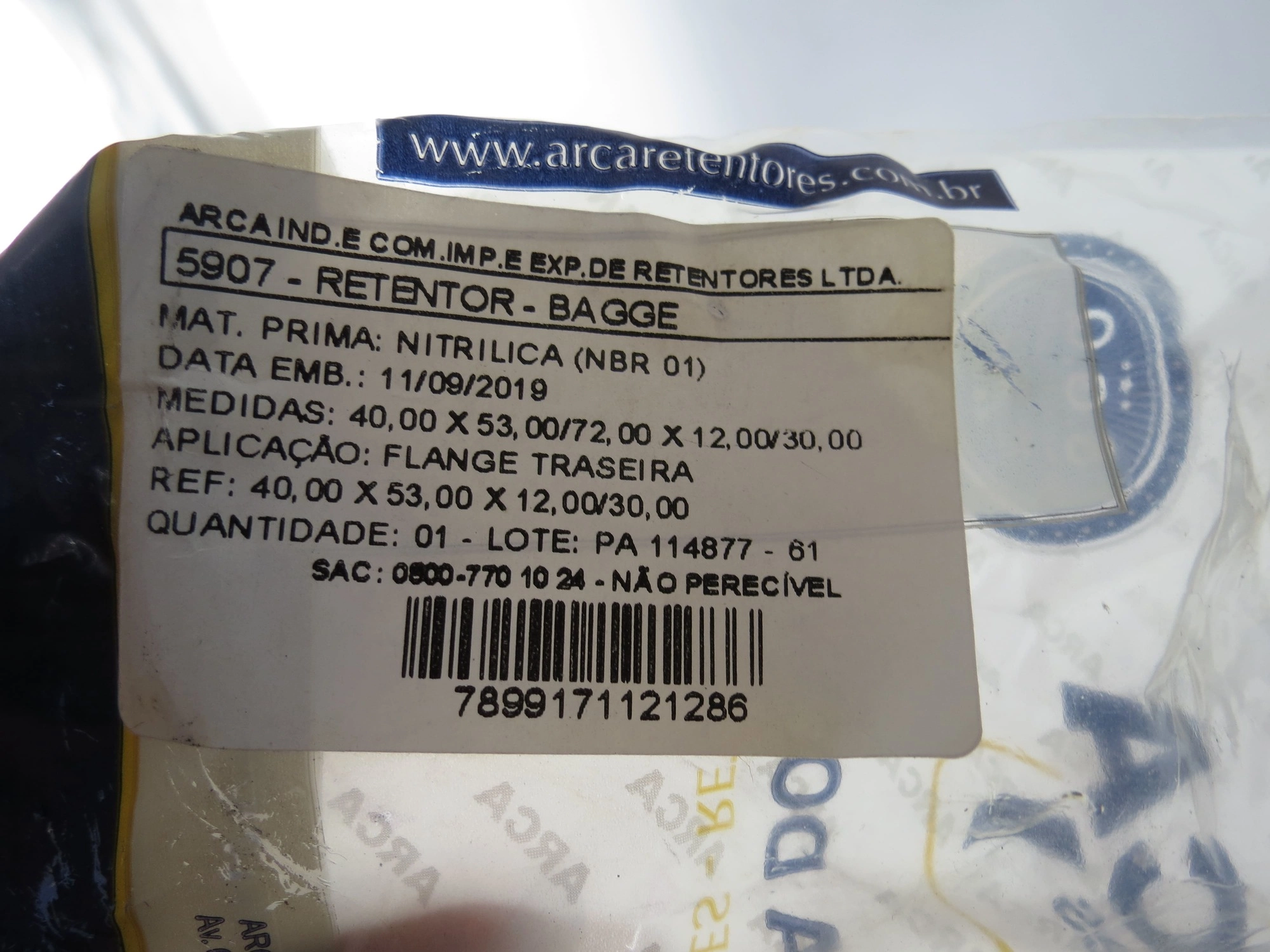 RETENTOR EIXO ENTALHADO/SAÍDA CAIXA CÂMBIO 40,00X53,00X72,00X12,00X30,00MM KIA BESTA 2.7/3.0 ASIA TOPIC 40X53X72X12X30MM