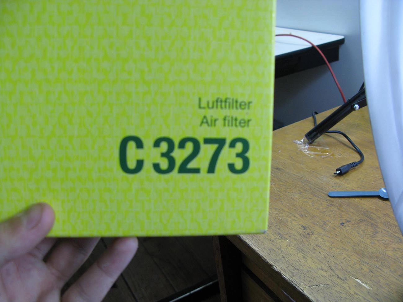 FILTRO AR FIAT 500 1.4 16V 2010/