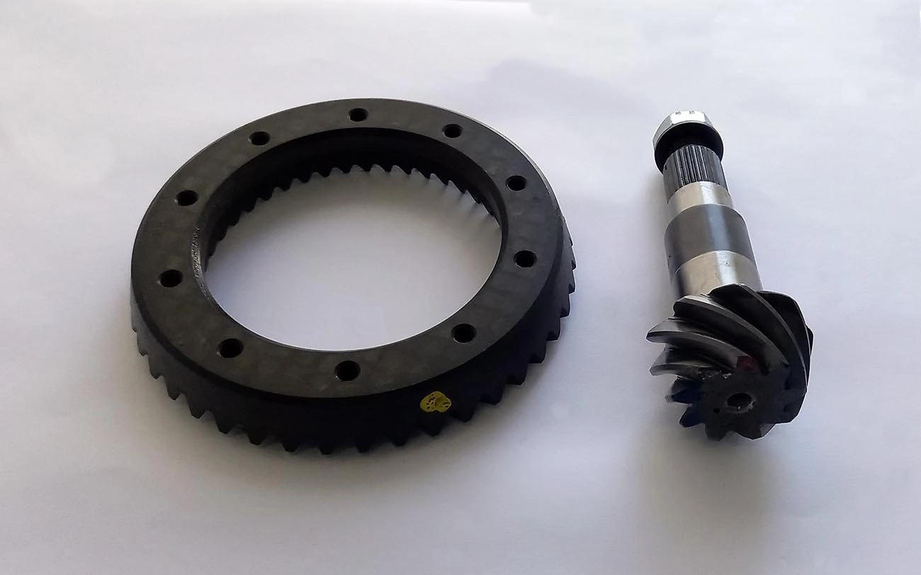 CONJUNTO COROA PINHÃO 43X9 EIXO DANA 46 PINHAO 9X43 FORD F-1000 3.6 GASOLINA 91/98 4X2 GM S-10/BLAZER 2.2 EFI 96/97