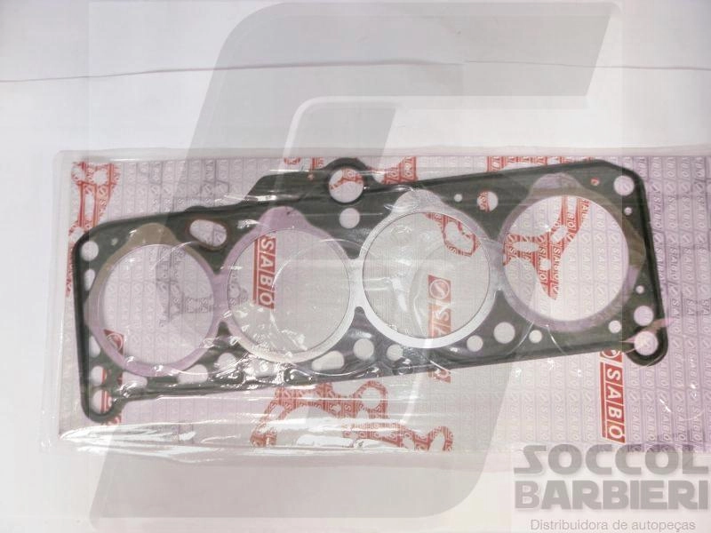 JUNTA CABEÇOTE FIBRA 1 FURO ESPESSURA 1,40MM MOTOR DIESEL VW KOMBI CARAJAS X15