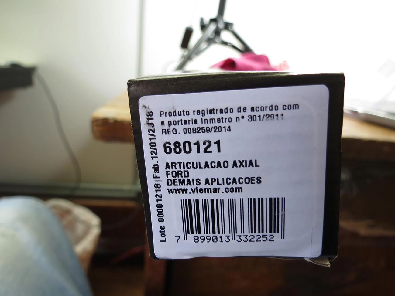 ARTICULAÇÃO/BARRA AXIAL DIREÇÃO HIDRÁULICA M14X2,0 FORD FOCUS 00/05