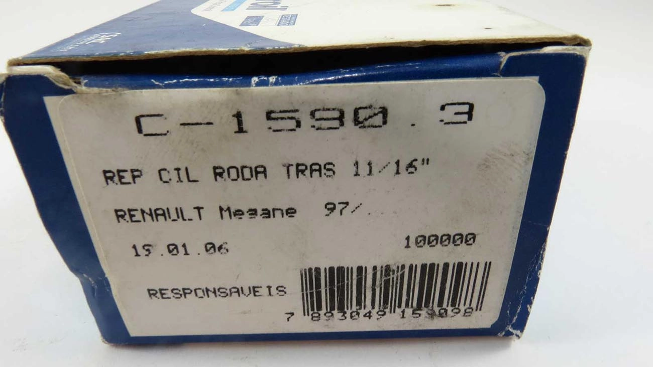 REPARO CILINDRO RODA RENAULT MEGANE 97/2005 - TRASEIRO 17.46