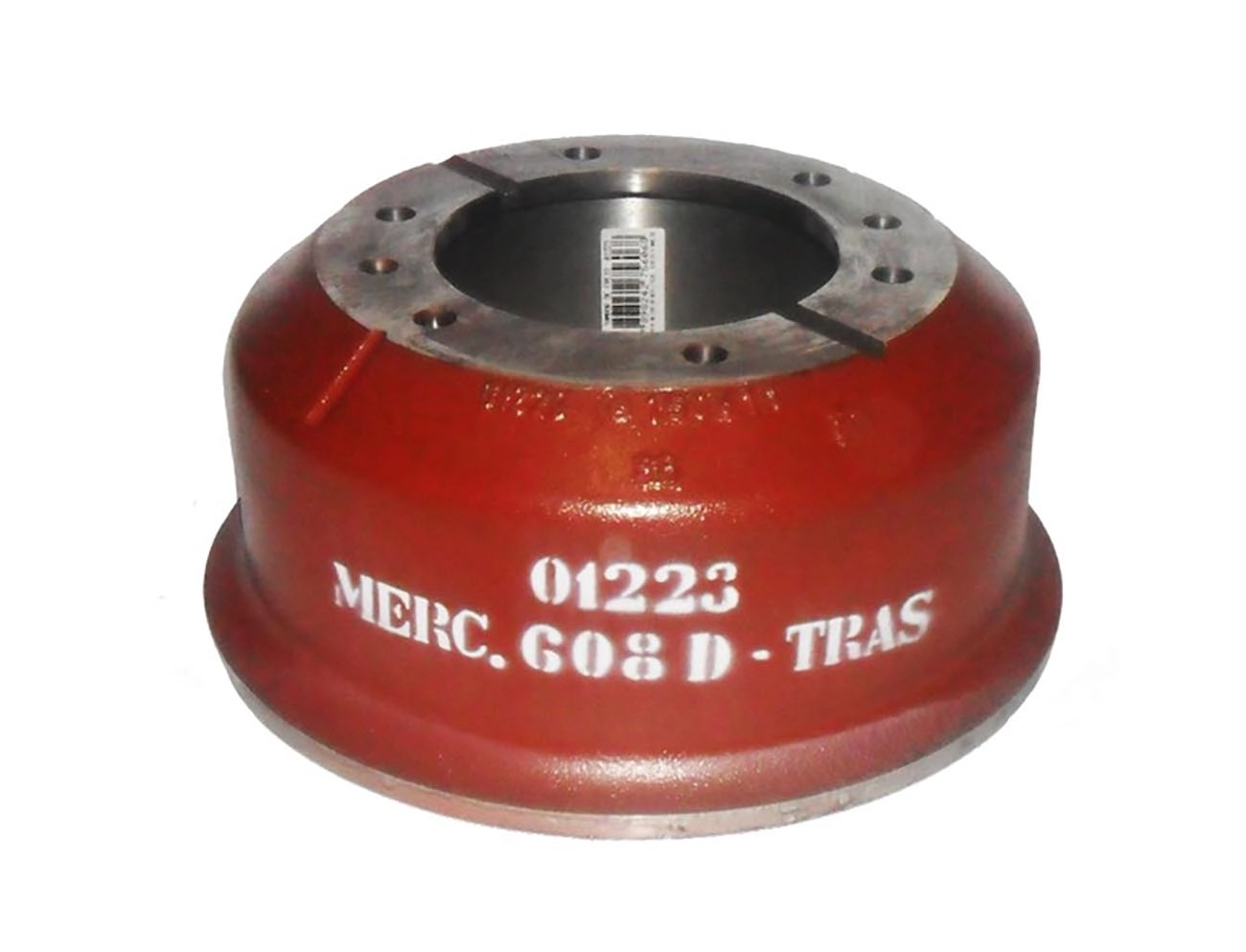 TAMBOR FREIO MB 608/708 81/ - 6 FUROS TRASEIRO
