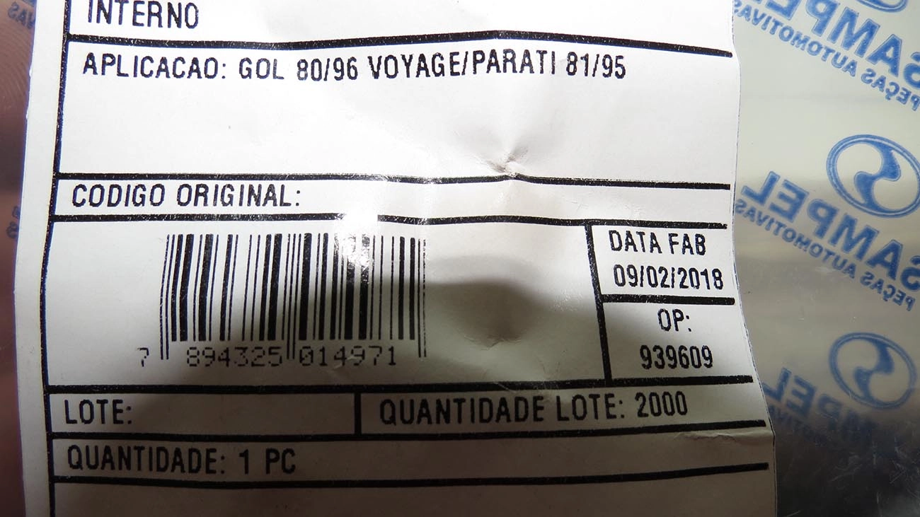 KIT INTERNO BARRA ESTABILIZADORA SUSPENSÃO DIANTEIRA FURO 15,5MM ESTABILIZADOR VW GOL/VOYAGE/PARATI/SAVEIRO COM ABRAÇADEIRA EXCETO GERAÇÃO 5/6/7