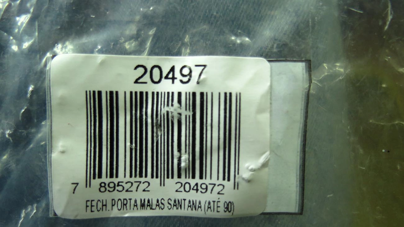 FECHADURA PORTA MALAS VW SANTANA /90