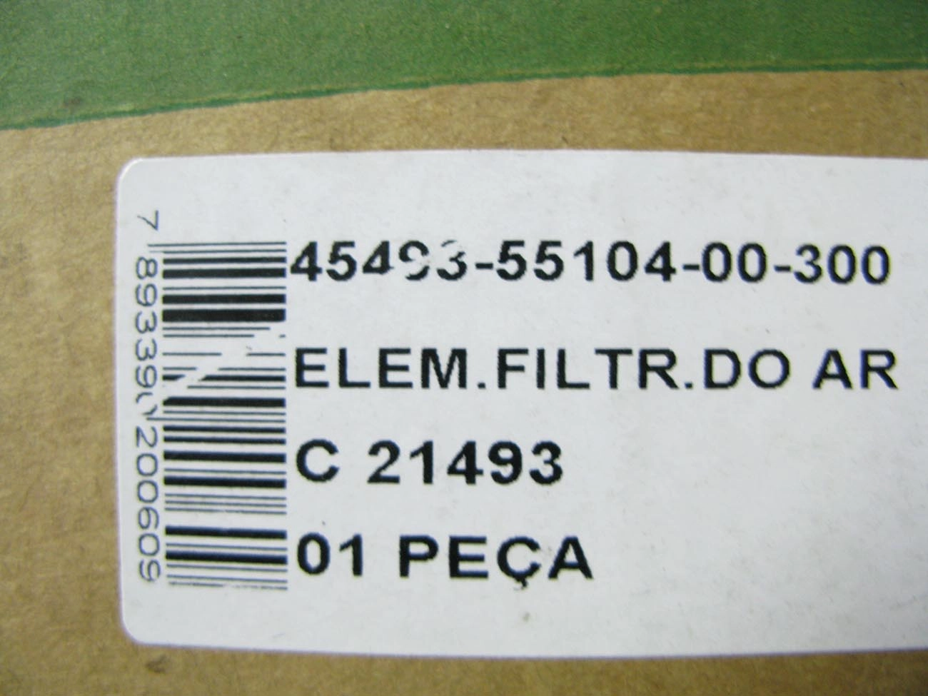 FILTRO AR VW 11.140/14.150/14.200/16.170 92/ CUMMINS