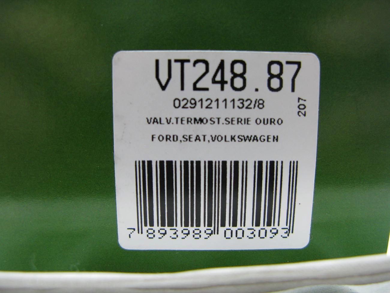 VALVULA TERMOSTATICA FORD ESCORT/VERONA CHT - VW GOL/VOYAGE/SAVEIRO AE - ALCOOL