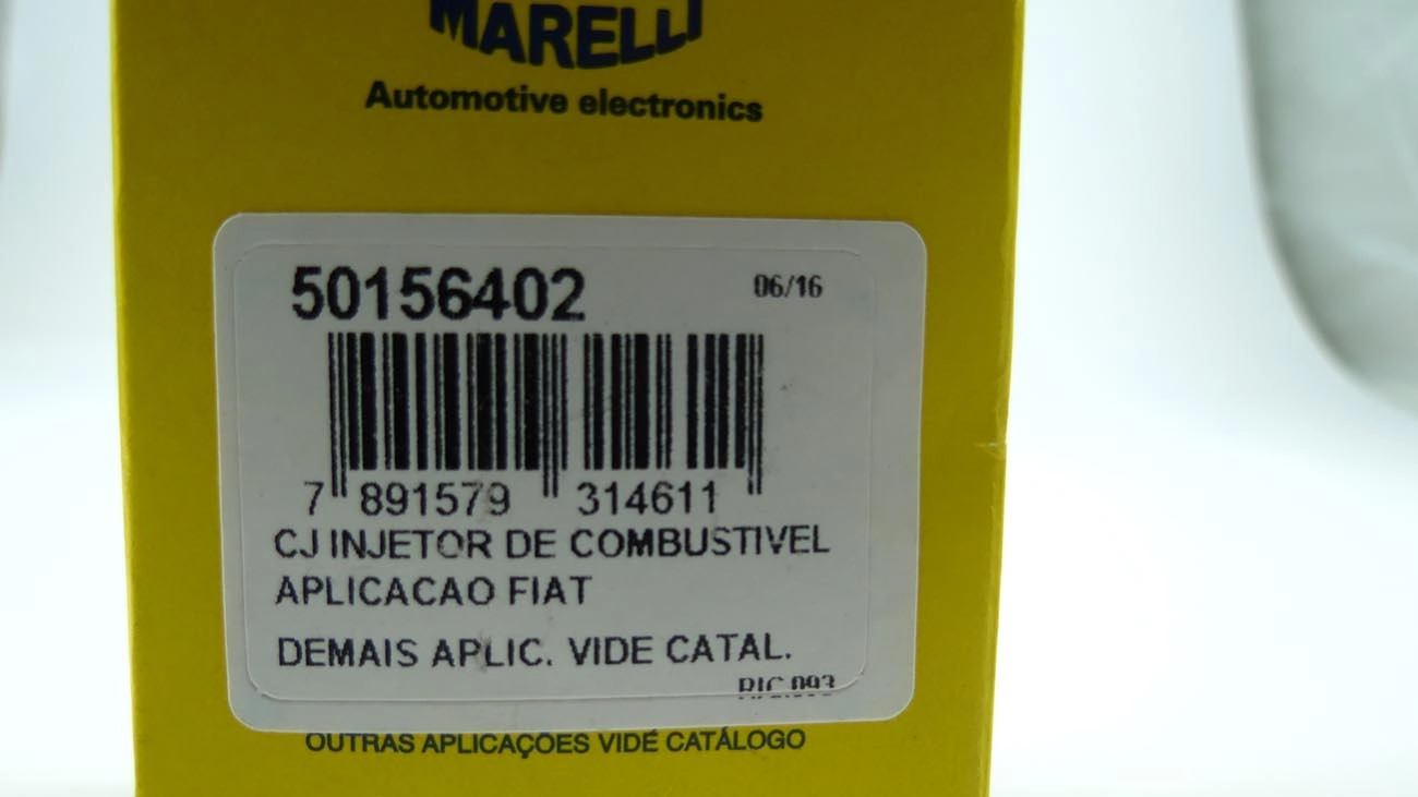 BICO INJETOR FIAT PALIO/SIENA/STRADA/DOBLO/BRAVA 1.6 16V 00/ - VÁLVULA DE INJEÇÃO DE COMBUSTÍVEL