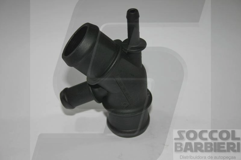 CONEXAO MANGUEIRA TRASEIRA SUPERIOR RADIADOR VW GOLF/BORA/NEW BEETLE - AUDI A3 - 4 SAIDAS