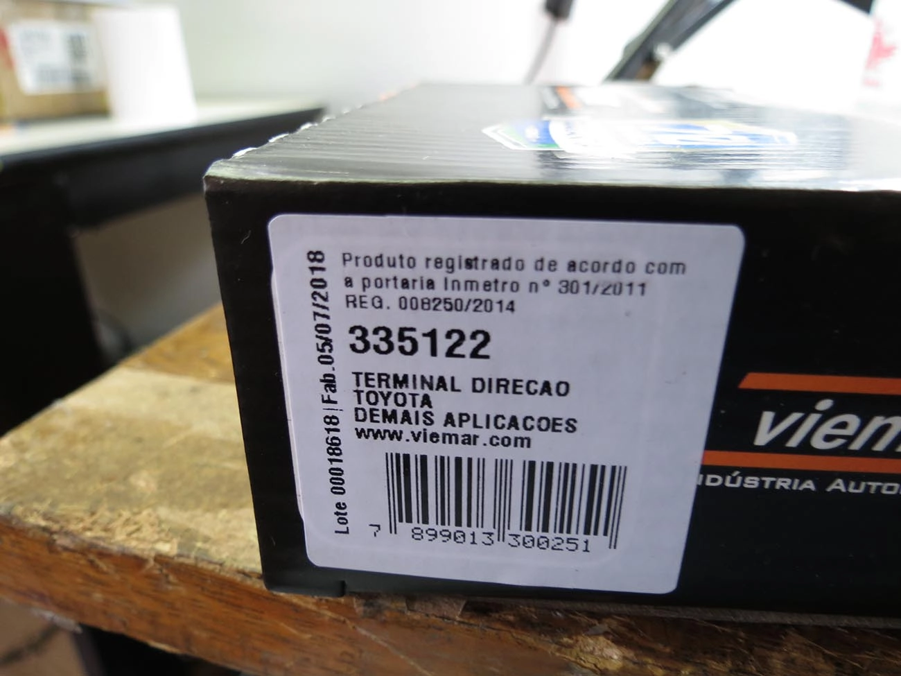 TERMINAL DIREÇÃO DIREITO/ESQUERDO TOYOTA COROLLA 92/02 - RAV4 99/00