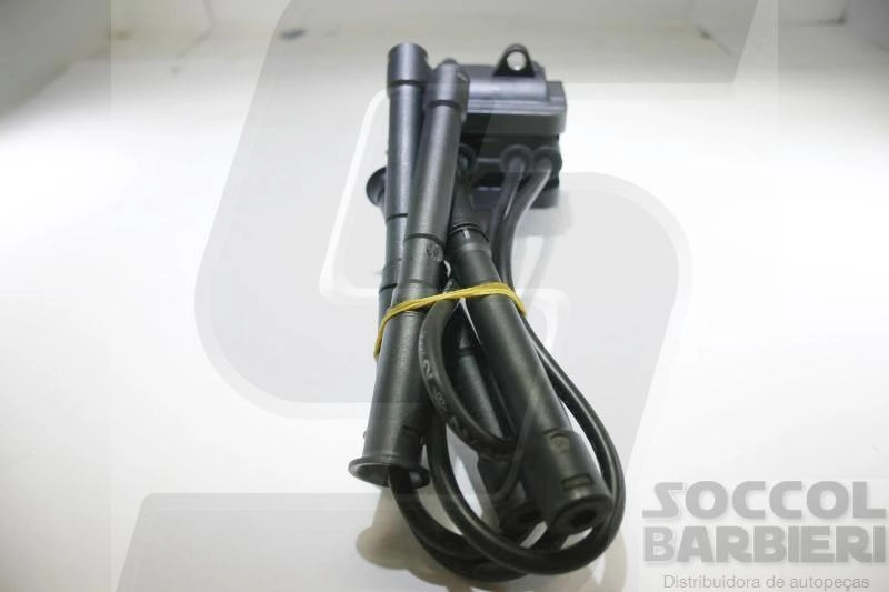 BOBINA DE IGNIÇÃO COM CABOS PEUGEOT 206 1.0 16V 01/05 - RENAULT CLIO/KANGOO/TWINGO 1.0 16V 00/05