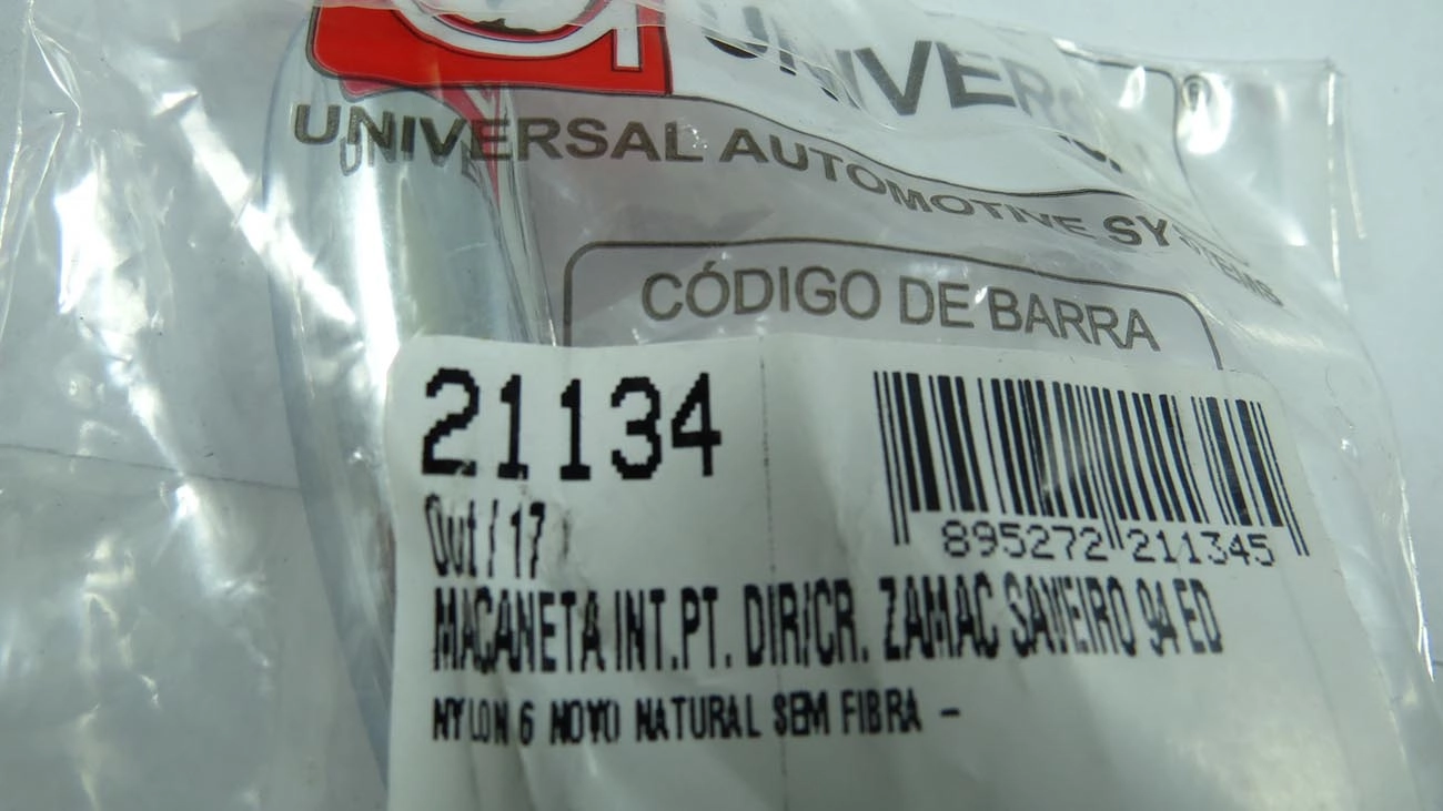 MAÇANETA INTERNA PORTA DIANTEIRA DIREITA(O) VW GOL G2 94/01 - PARATI G2 96/01 - CROMADA DIREITA