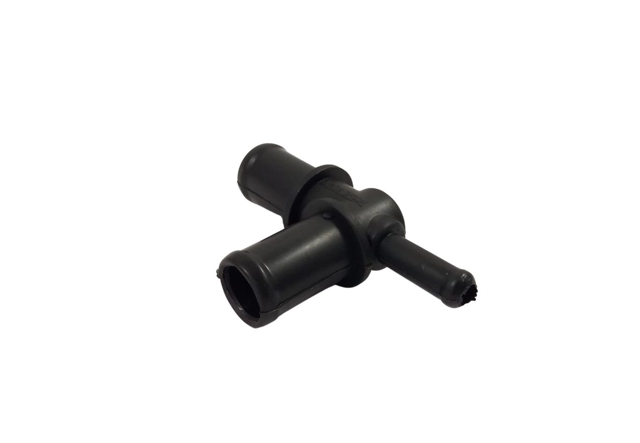 TUBO/CONEXÃO PLÁSTICO T DA MANGUEIRA DO AR QUENTE GM CORSA/CELTA/SPIN - 19X9MM