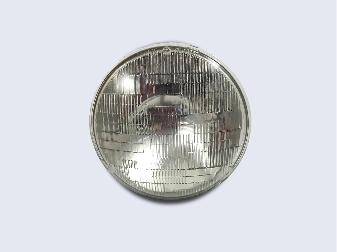 FAROL SEALED BEAM CRISTAL 180MM 12V 75/50 WATTS GRANDE BULBO UNIVERSAL