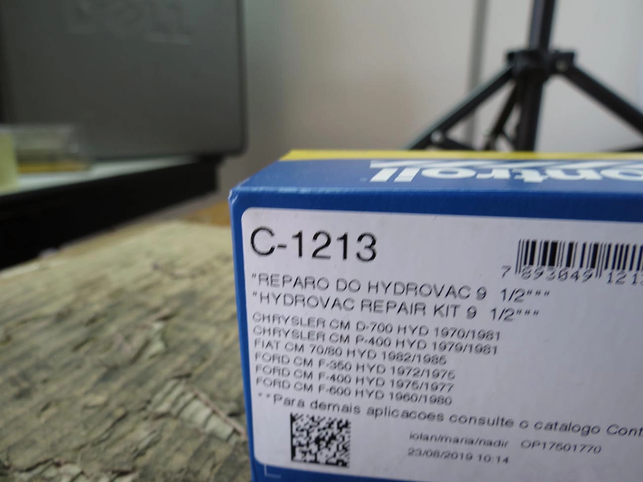 REPARO PARCIAL HIDROVÁCUO 9.1/2 BENDIX 241,30MM HIDROVACUO GM 6500 64/71 A/C/D-60 64/81