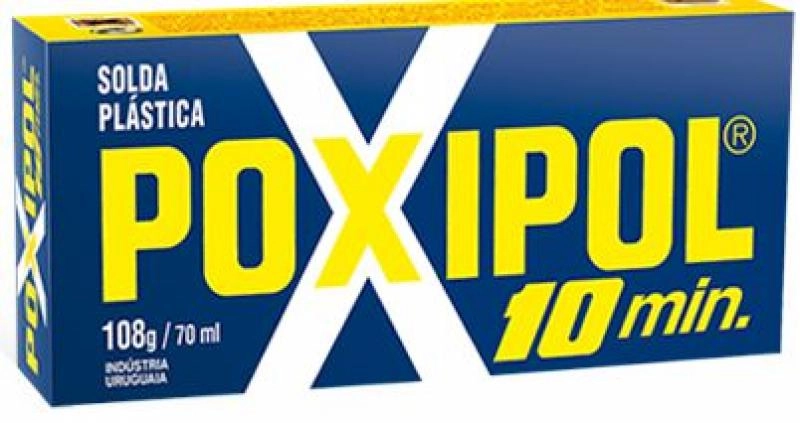 ARALDITE POXIPOL METALICO/CINZA - 16G/14ML