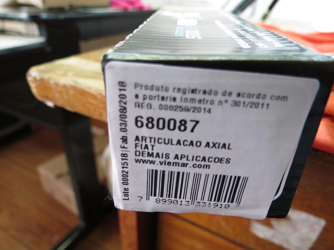 ARTICULAÇÃO/BARRA AXIAL DIREÇÃO HIDRÁULICA TRW FIAT TEMPRA 94/94