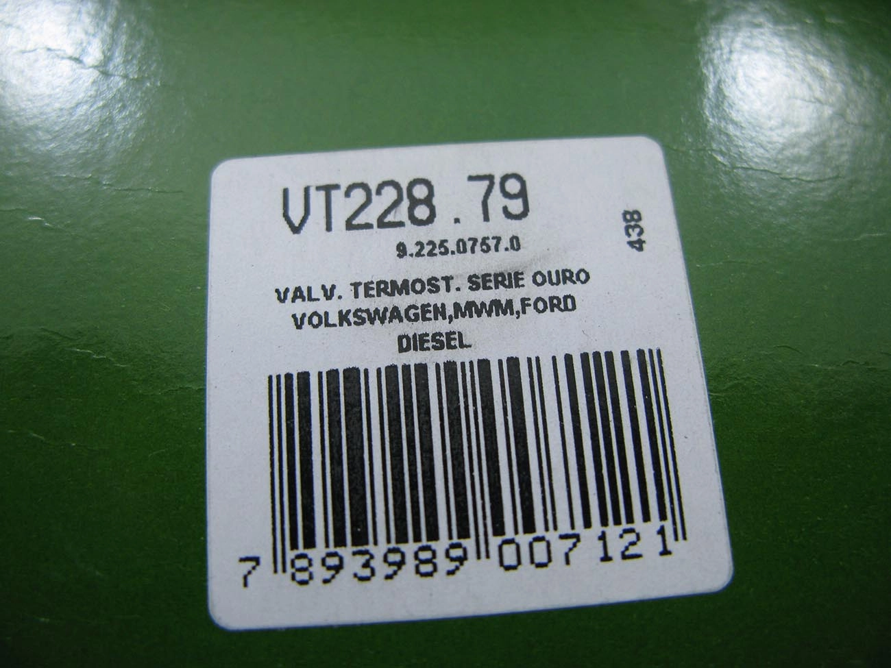 VÁLVULA TERMOSTÁTICA COM CARCAÇA FORD F-1000 /91 CARGO - VW 11.130/13.130 - MWM