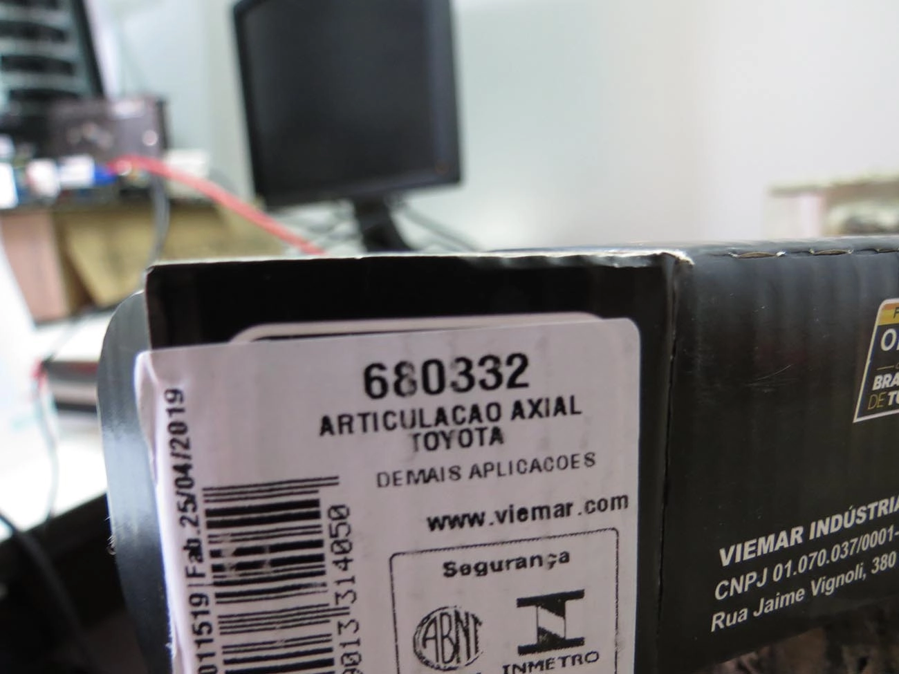 ARTICULAÇÃO/BARRA AXIAL M16X1,5 TOYOTA RAV4 06/18 - LD/LE