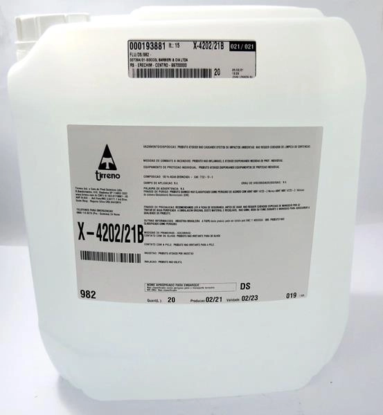 AGUA BI-DESMINERALIZADA INCOLOR 20 LITROS - TIRRENO