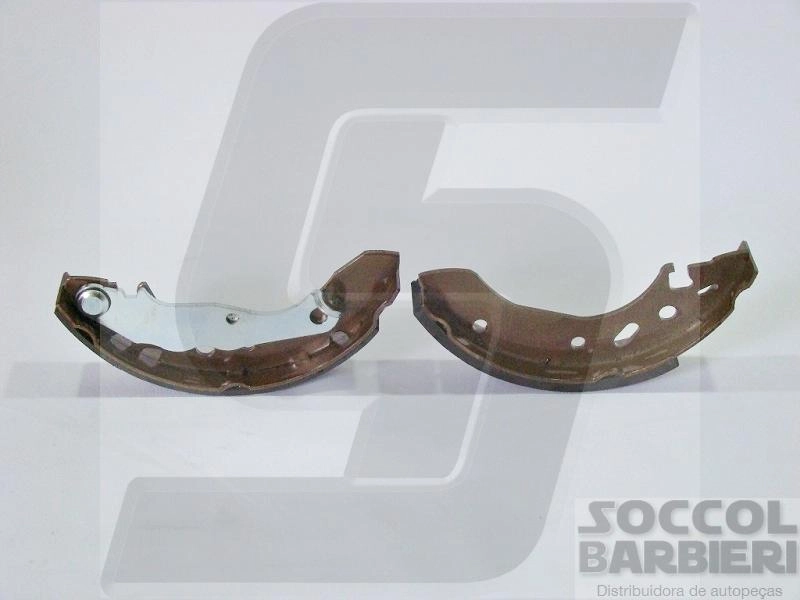 SAPATA FREIO COM LONA GM CELTA 2000/2014 PRISMA 2006/2012 FORD KA 98/2013 FIESTA 98/2002