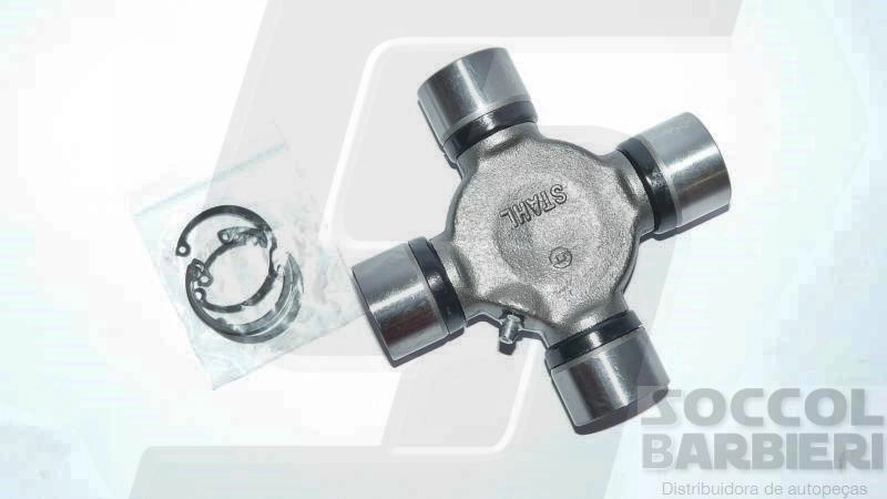 CRUZETA CARDAN 34,9X126,1 QUATRO CHAVETAS EXTERNAS VW 12.140T/12.170/14.150/14.170/16.170/22.140- 34.9X126.1MM