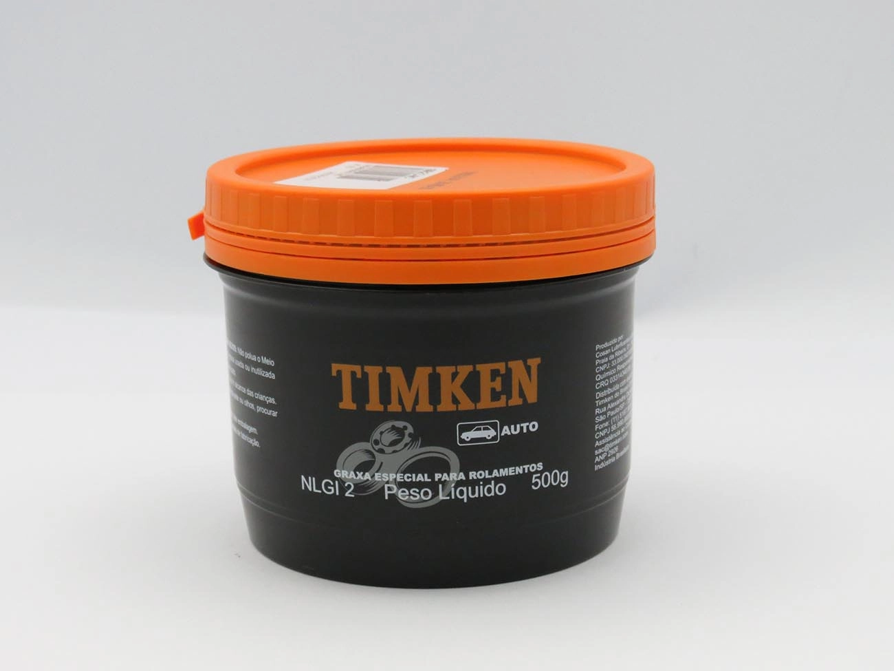GRAXA ESPECIAL PARA ROLAMENTOS AUTOMOTIVOS 500GRS P/ROLAMENTOS AUTOMOTIVA TIMKEN CAIXA CONTEM 24