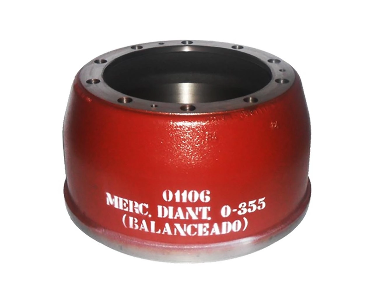 TAMBOR FREIO MB O362/O355/O364/O365 - 10 FUROS DIANTEIRO