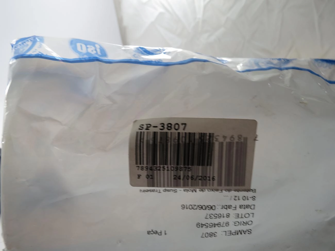BATENTE SUSPENSAO GM NOVA S-10 2012/ - TRASEIRO