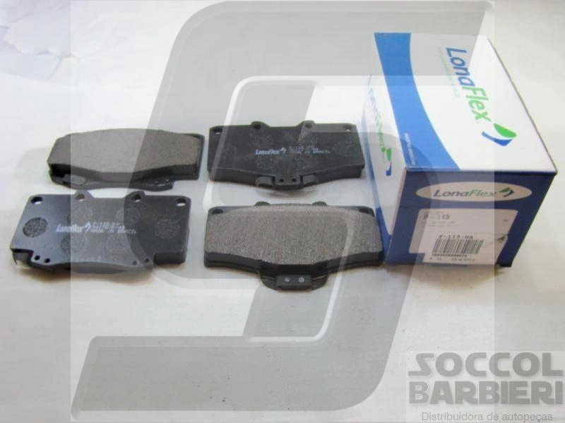 PASTILHA FREIO RODA DIANTEIRA TOYOTA HILUX 4X4 1994/2013