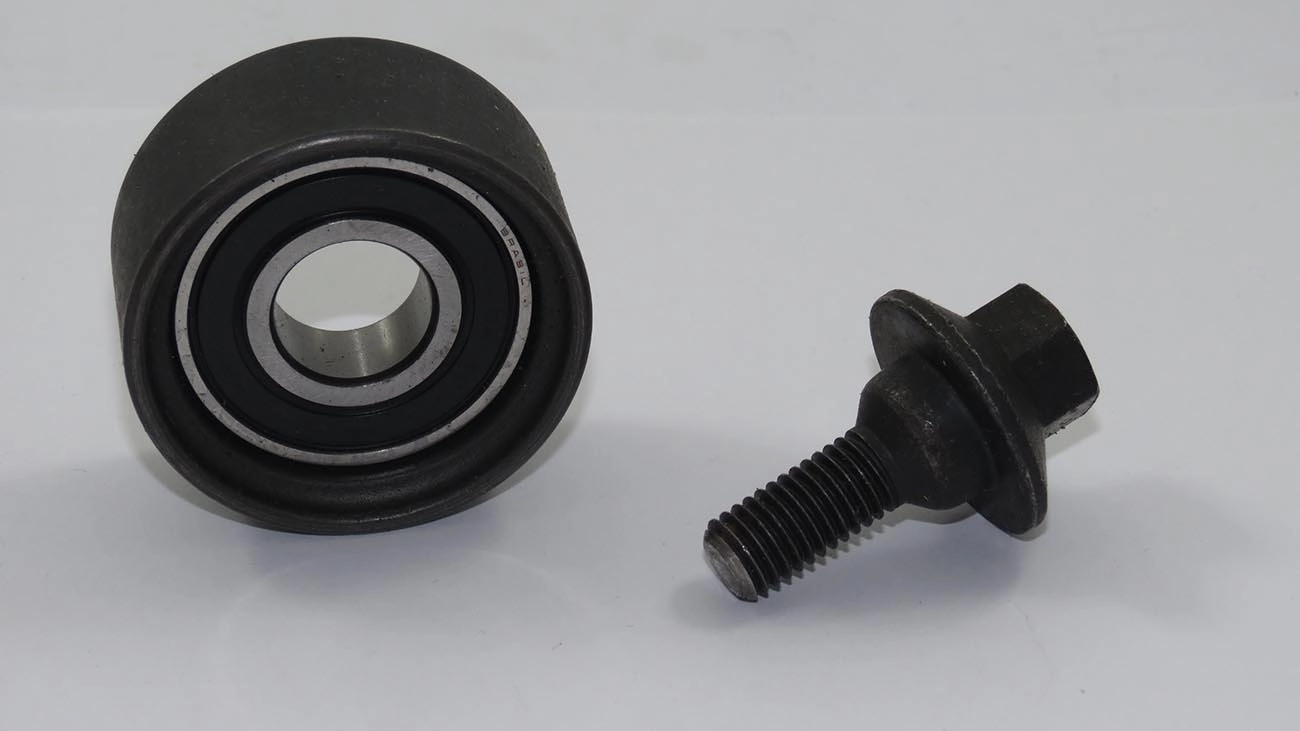 POLIA TENSOR CORREIA ALTERNADOR/TENSIONADOR AUXILIAR ACESSÓRIOS MOTOR 50X22,80MM COM PARAFUSO KIA PICANTO 1.0 12/ HYUNDAI HB20 12V 50X22,8MM