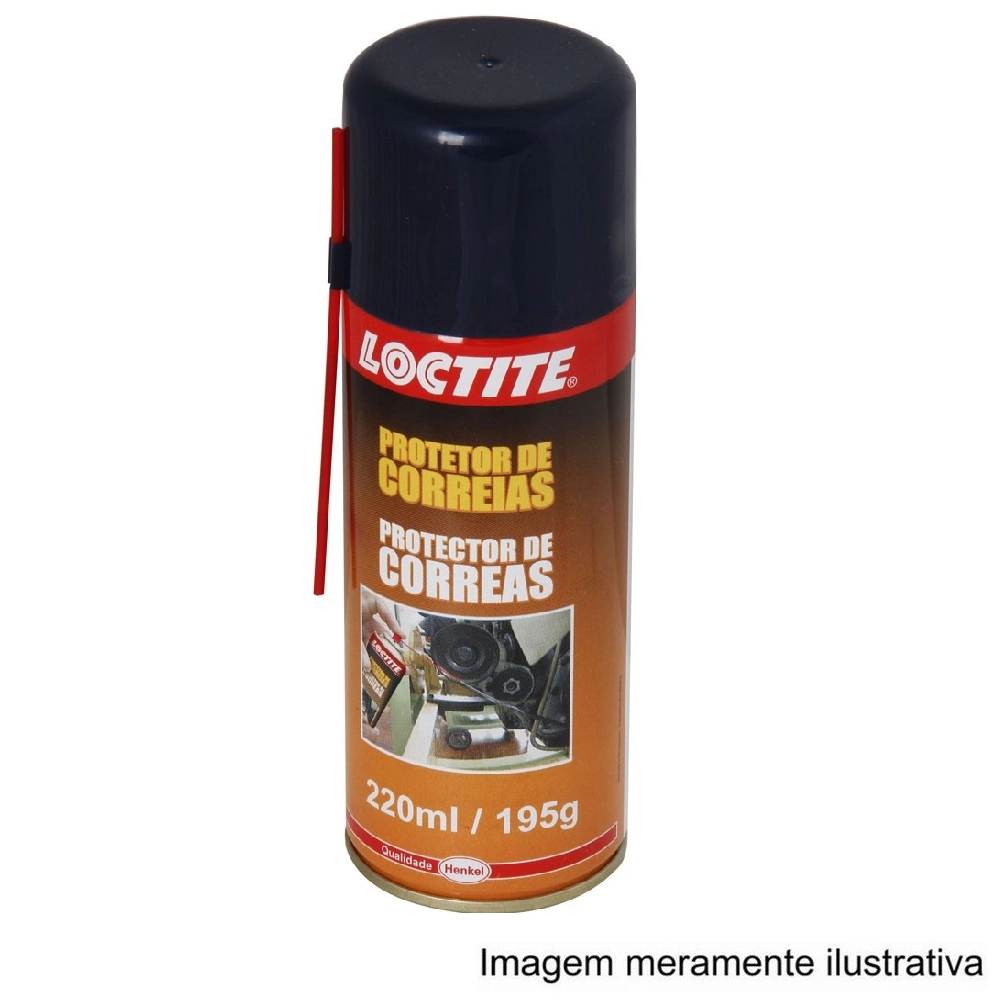 PROTETOR/SILENCIADOR/ANTI CHIO CORREIAS - LOCTITE 220ML