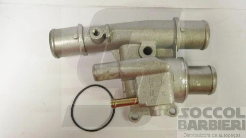 VÁLVULA TERMOSTÁTICA CARCAÇA ALUMÍNIO FIAT PALIO/SIENA/STRADA/BRAVA 1.6 16V 96/ - COM AR QUENTE