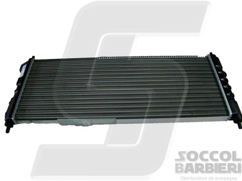 RADIADOR ÁGUA MOTOR CONSTRUÇÃO EXPANDIDO COM AR CONDICIONADO TRANSMISSÃO MANUAL GM CORSA CLASSIC/WIIND 1.0/1.4/1.6 94/10 TIGRA 16V 94/02 ACD 680X285X30MM