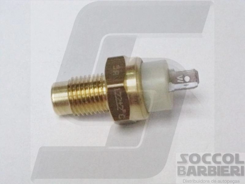 SENSOR TEMPERATURA DUPLEX COM LÂMPADA OU PONTEIRO FORD DEL REY/PAMPA 1.8 89/