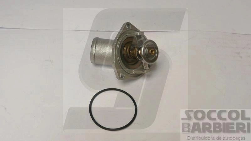 VÁLVULA TERMOSTÁTICA COM FLANGE ALUMÍNIO GM S-10/BLAZER 2.2/2.4 1995/
