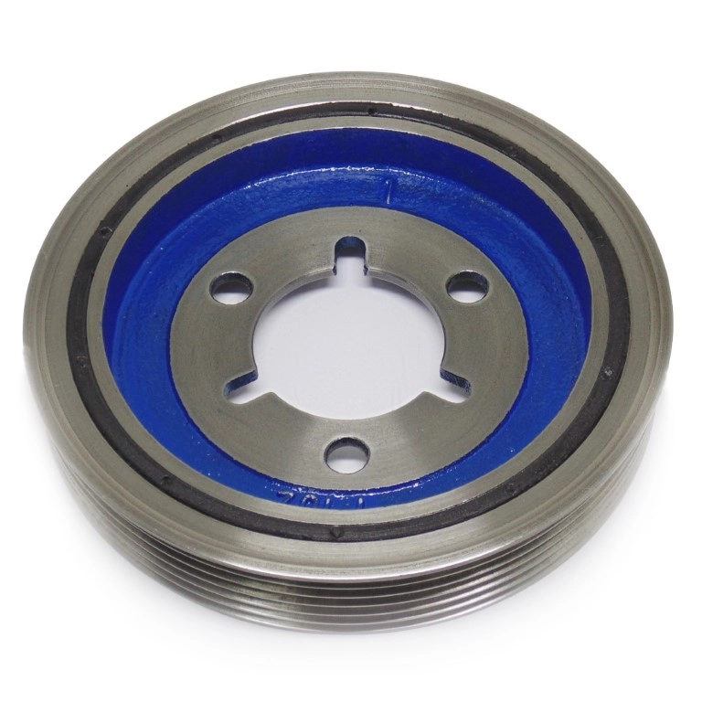 POLIA DO VIRABREQUIM PEUGEOT 206/207/307 - CITROEN XSARA/C3/C4 1.6 16V 1999/ - MOTOR TU5JP4 /