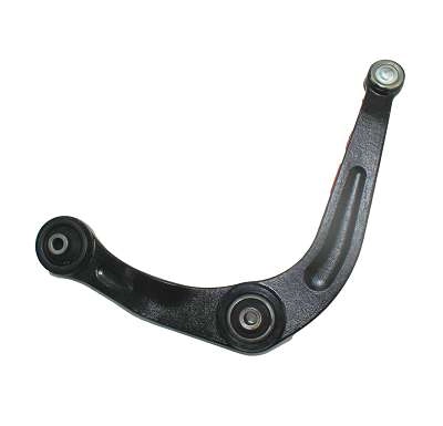 BANDEJA INFERIOR LADO DIREITO SUSPENSÃO DIANTEIRA COM BUCHAS PIVÔ DIREITA PIVO PEUGEOT 206/ESCAPADE/SW 2000/2008 207 2009/2015 HOGGAR 10/14