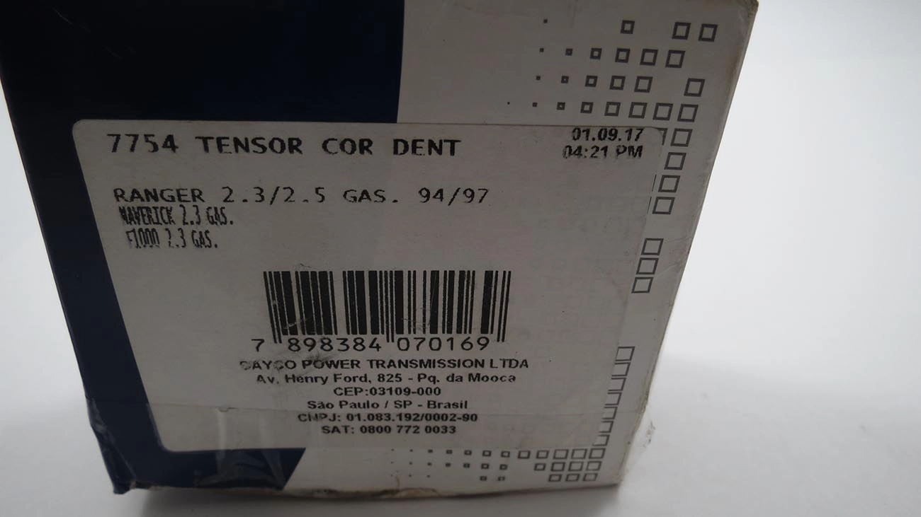 TENSOR COMANDO FORD RANGER 2.3/2.5 GASOLINA - F-100/MAVERICK/RURAL/F-75/ - JEEP 2.3 8V 4 CILINDROS