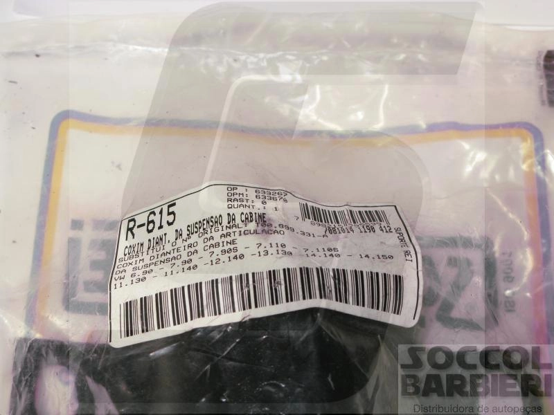 COXIM DIANTEIRO SUSPENSÃO CABINE VW 6.90/7.90/11.130/14.150