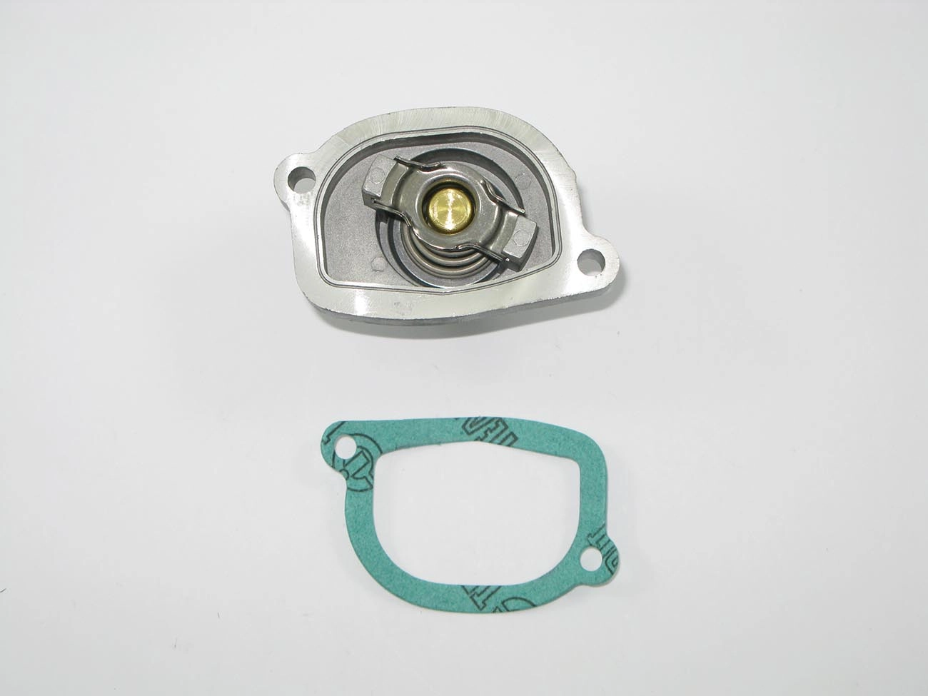 VÁLVULA TERMOSTÁTICA COM CARCAÇA/FLANE ALUIMÍNIO FLANGE ALUMÍNIO FIAT PALIO/SIENA/STRADA/DOBLO/IDEA/PUNTO FIRE EXCETO EVO
