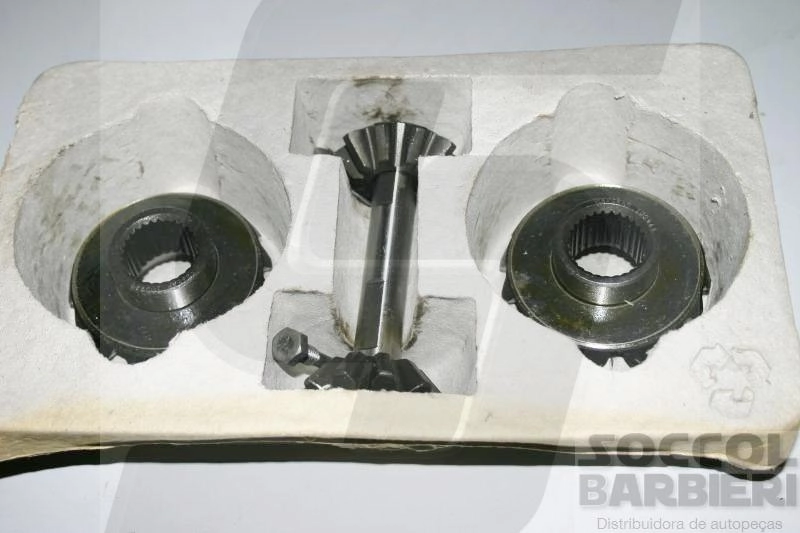 KIT REPARO DIFERENCIAL/CAIXA SATÉLITE EIXO BRASEIXOS 405 GM D-10 A-10 71/84