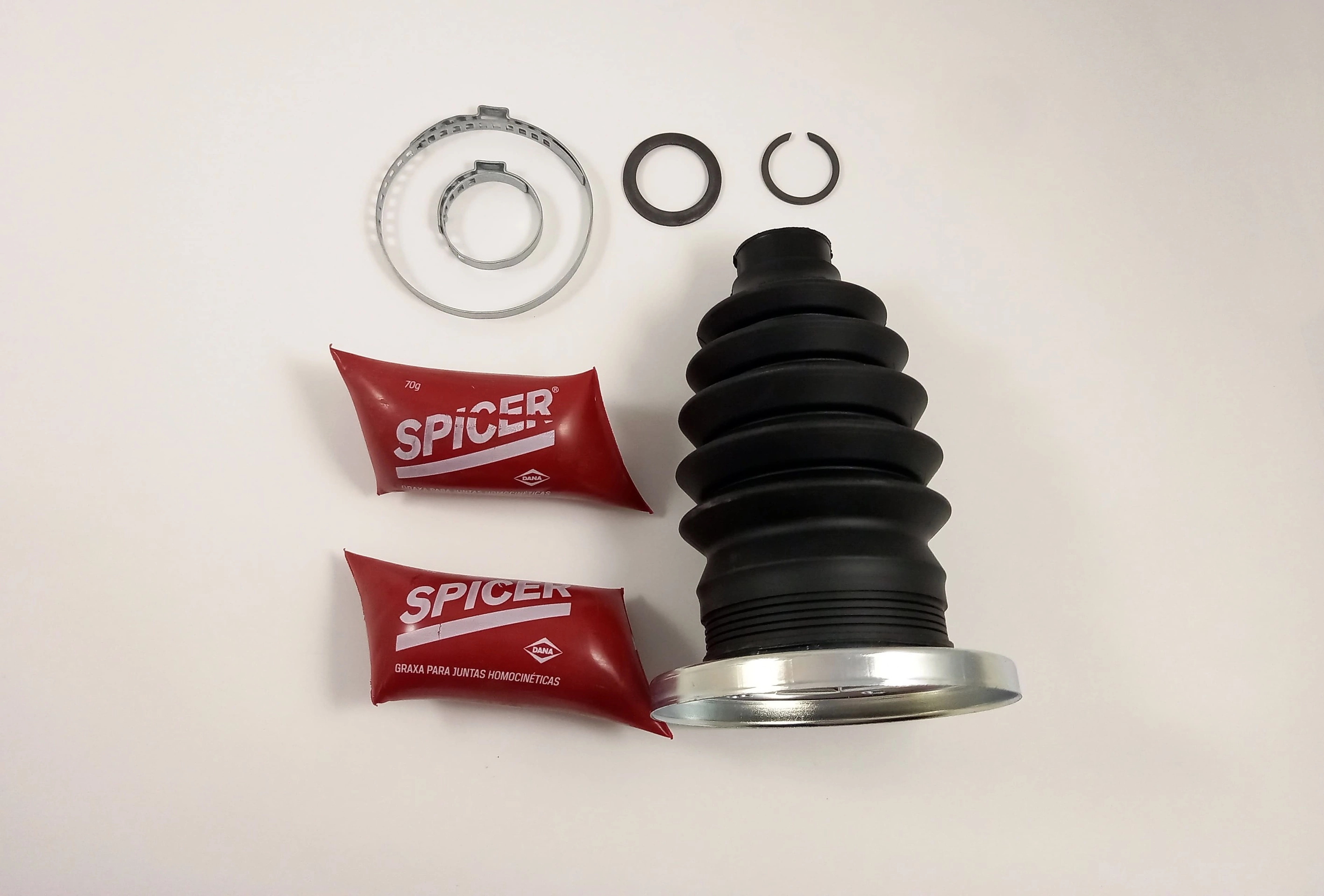 KIT REPARO HOMOCINÉTICA SEM FLANGE LADO RODA/CÂMBIO  VW KOMBI 98/ - COIFA 27X63X135MM