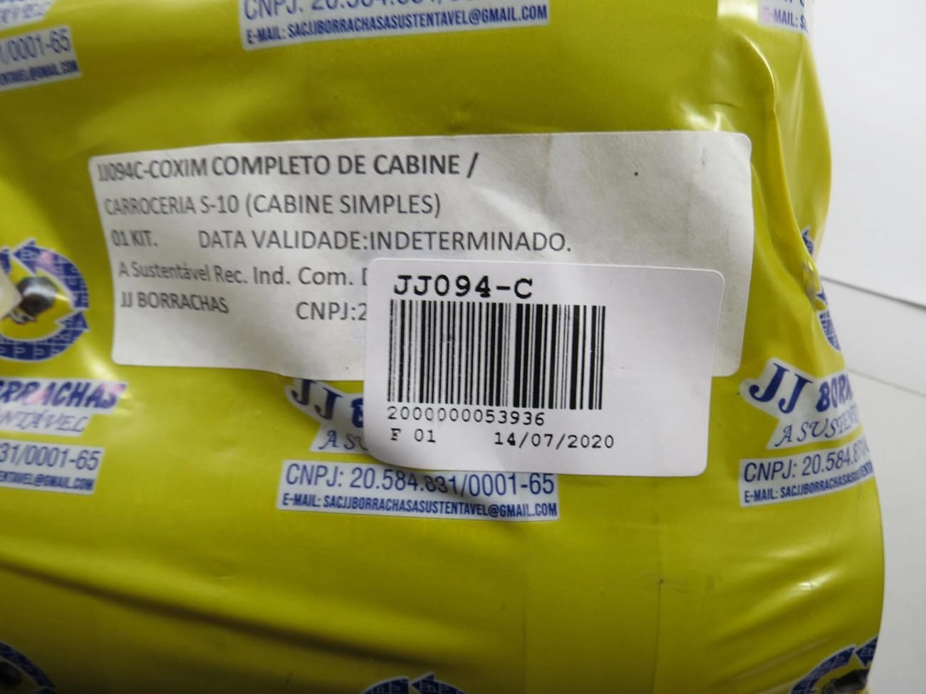 KIT COXIM CABINE/CARROCERIA GM S-10/BLAZER 95/2011 - CABINE SIMPLES